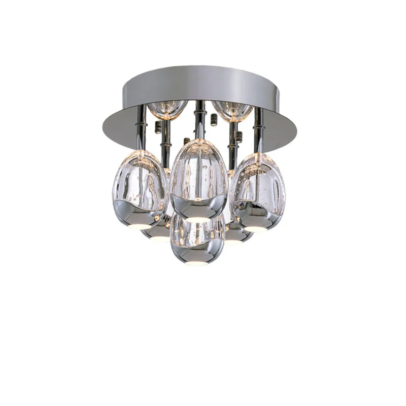 SCHULLER ROCÍO Plafón 6L Cromo Dimable Compra Hoy