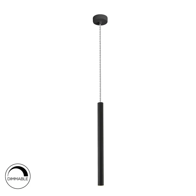 SCHULLER VARAS Colgante negro 1L dimable A Buen Precio