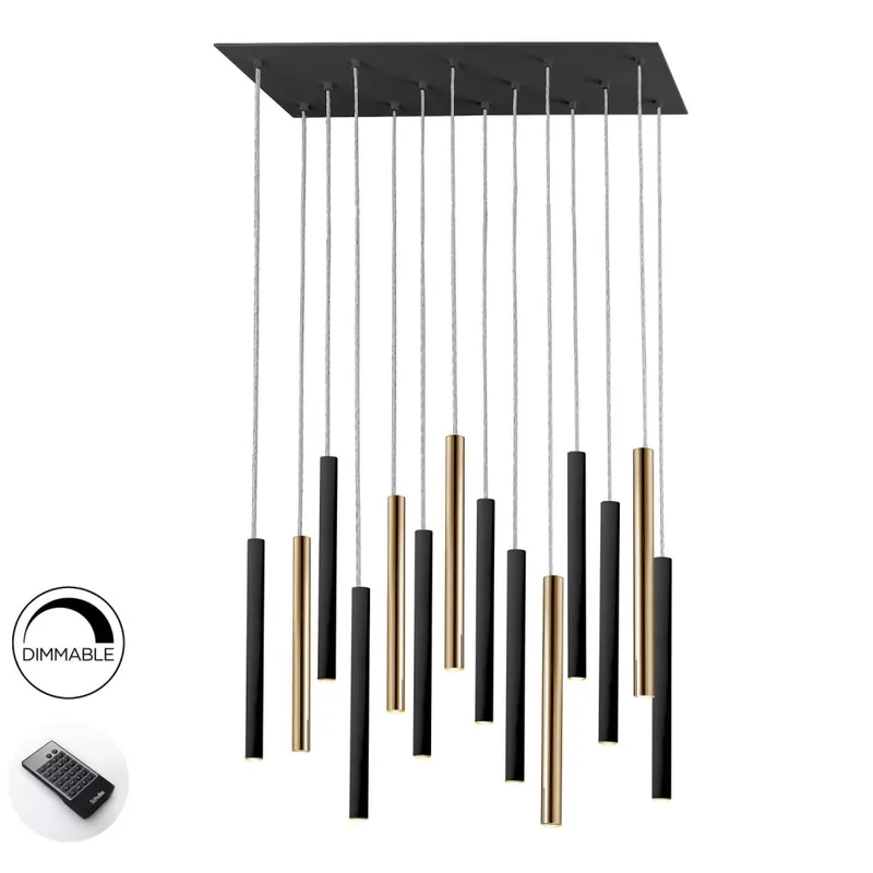 SCHULLER VARAS G Colgante oro-negro 14L dimable con mando Compra Hoy