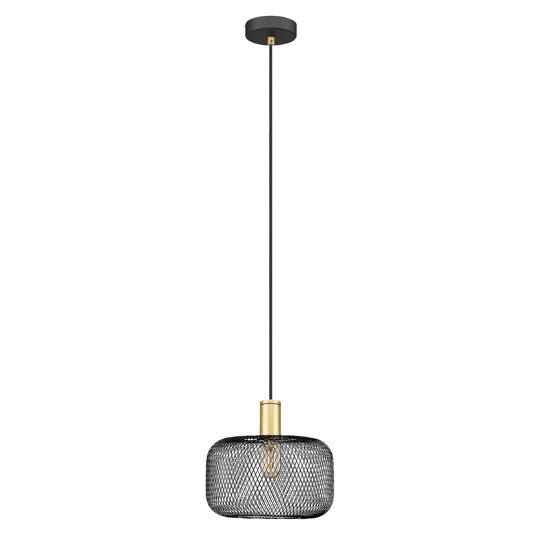 Solo Hoy SCHULLER OSIRIS Colgante Oro-Negro