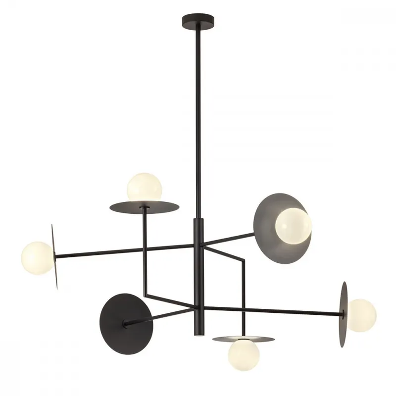 REDO PLATO Colgante negro 6L Mejor Precio