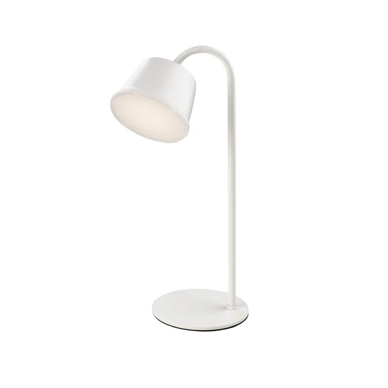 Alta Calidad SCHULLER CUCO Sobremesa LED Blanco