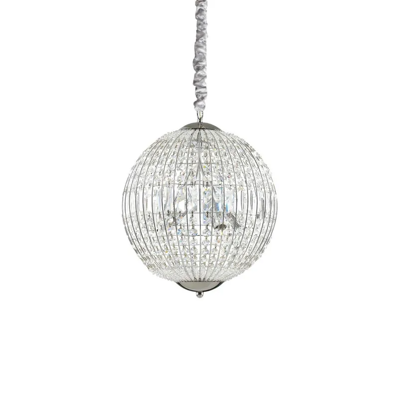 Promoción IDEAL LUX LUXOR SP6 Colgante cristal