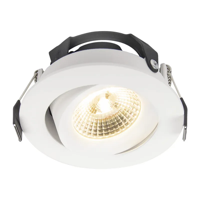 Artesanal HOFF LIGHT AMSTERDAM Cardan Blanco Con Driver 3000k