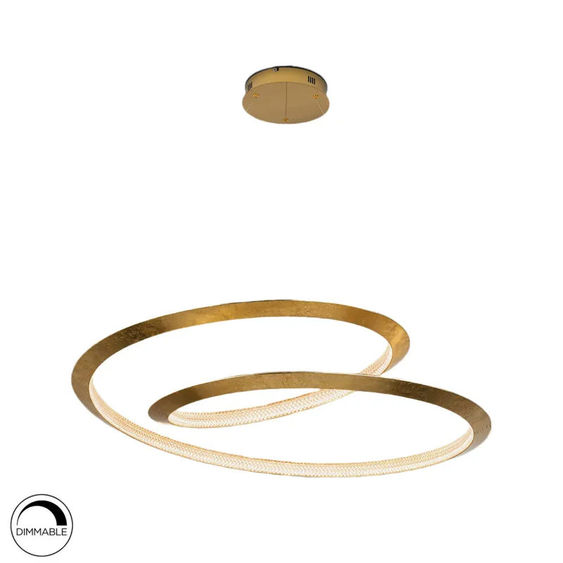 SCHULLER ETERNITY 970 Colgante Pan de Oro Dimable Envío Internacional