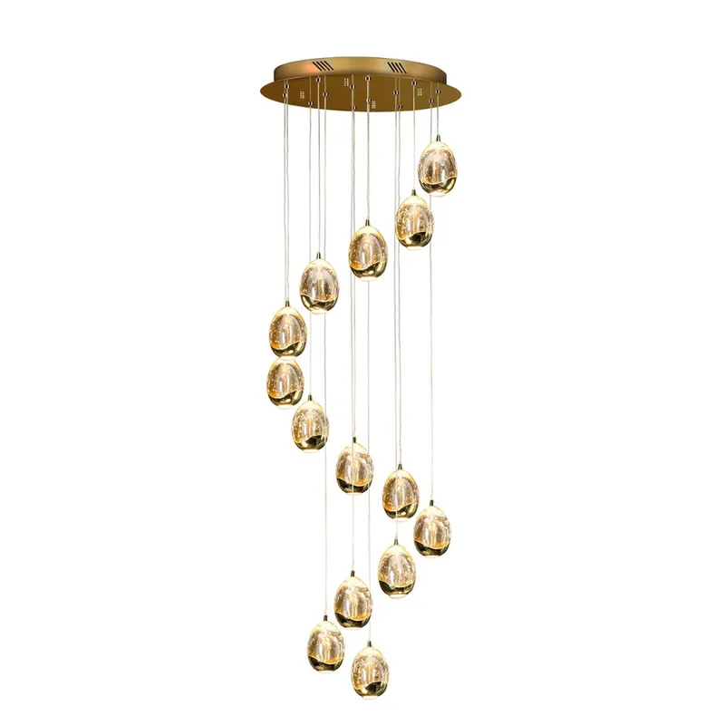 SCHULLER ROCÍO Lámpara Oro 14L D50 Dimable Lujoso