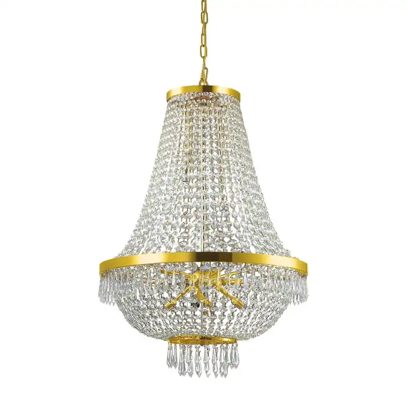 Profesional IDEAL LUX CAESAR SP12 COLGANTE ORO