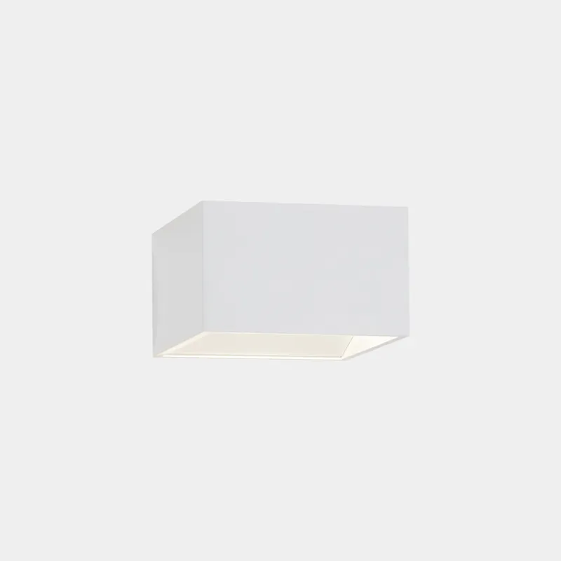 Artesanal LEDSC4 JET Rectangular Aplique Blanco