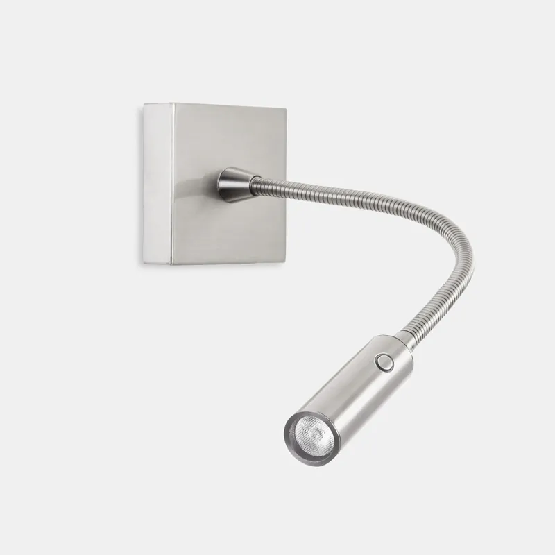 Promoción LEDSC4 TIP Luz de Lectura Flexible Níquel Satinado