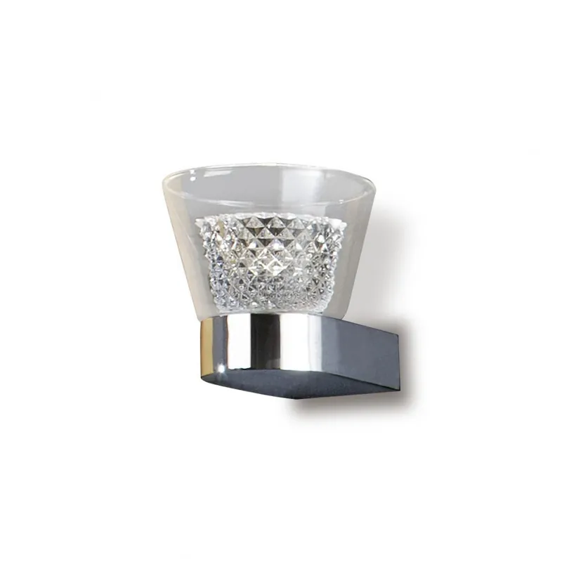 SCHULLER LUCÍA Aplique cromo/cristal led 5W Original