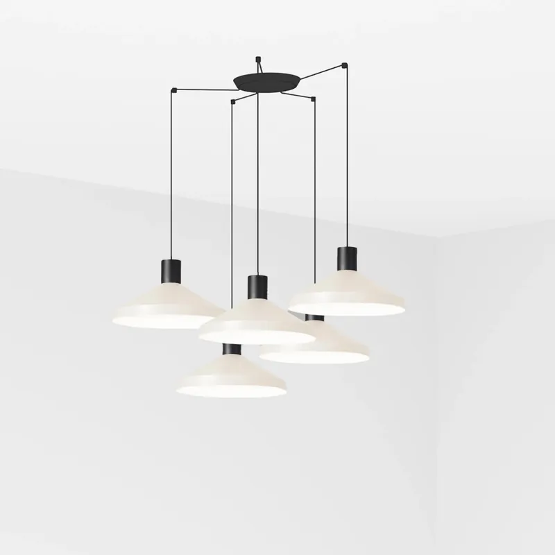 Última Oportunidad FARO KOMBO 400 5L Lámpara colgante beige