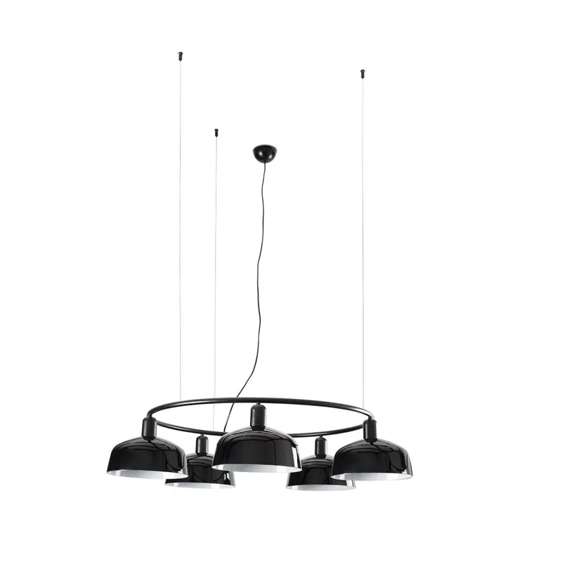 Últimas Unidades FARO TATAWIN M Colgante Circular Negro