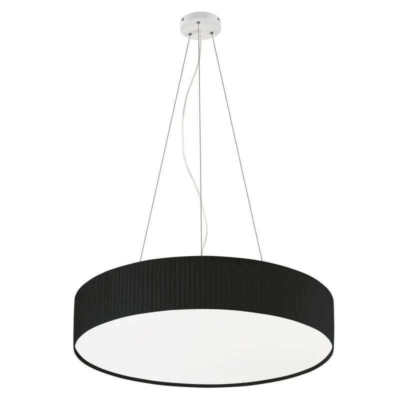 Artesanal EXO LIGHTING VORADA Colgante negro Ø900 mm