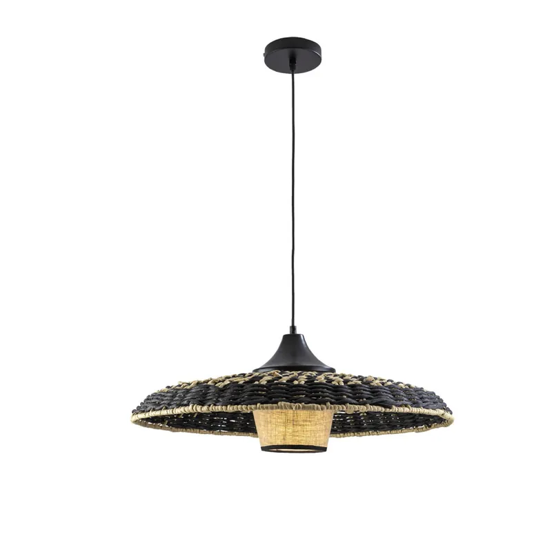 SCHULLER FIJI Colgante Negro-Natural Oferta Especial