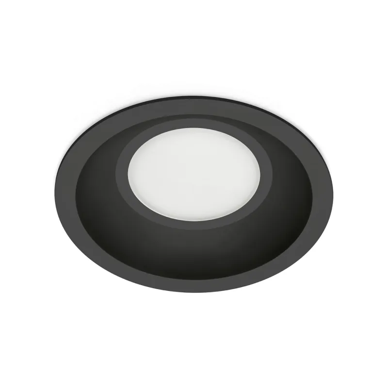 Artesanal LOMBARDO POP FLAT 150 Empotrable Negro Moldeado