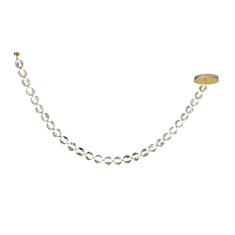 SCHULLER ZARIA II Colgante 29L Oro-Transparente Nuevo Modelo