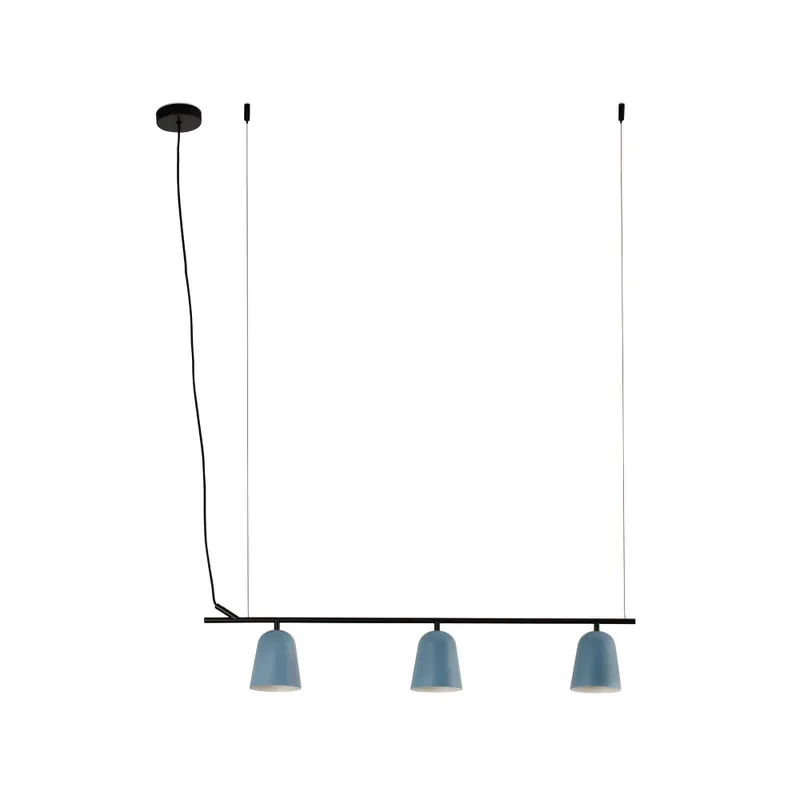 Última Oportunidad FARO STUDIO Lineal Lámpara Colgante Azul