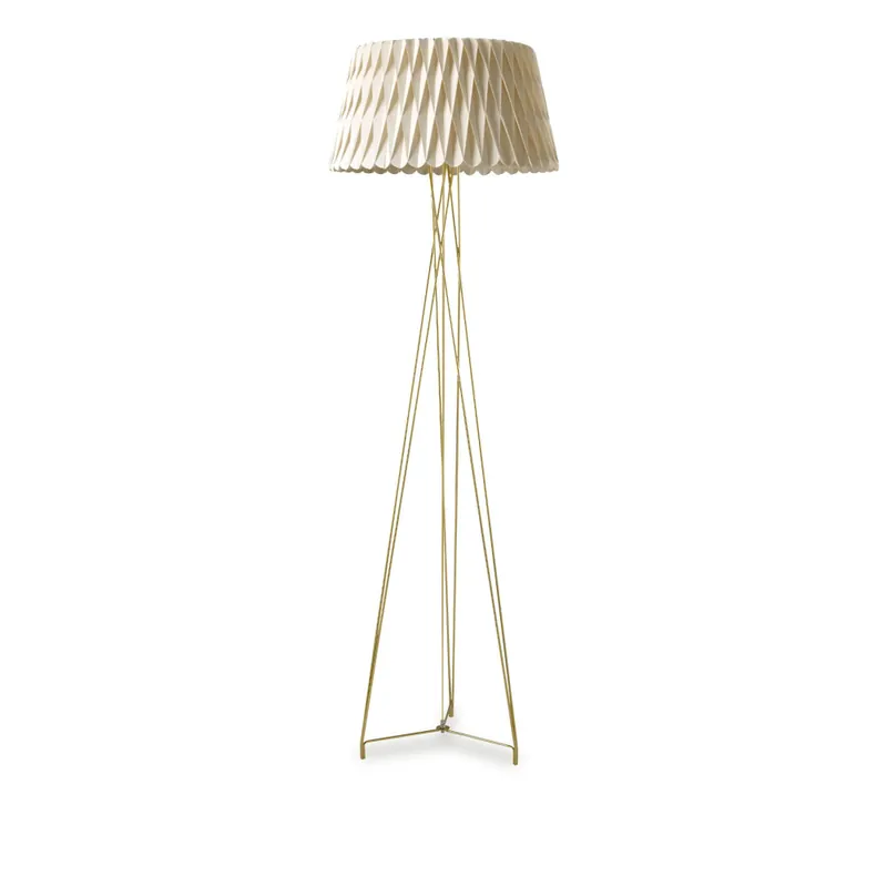 Solo Por Tiempo Limitado LZF LOLA Pie de Salón con Pantalla de Madera