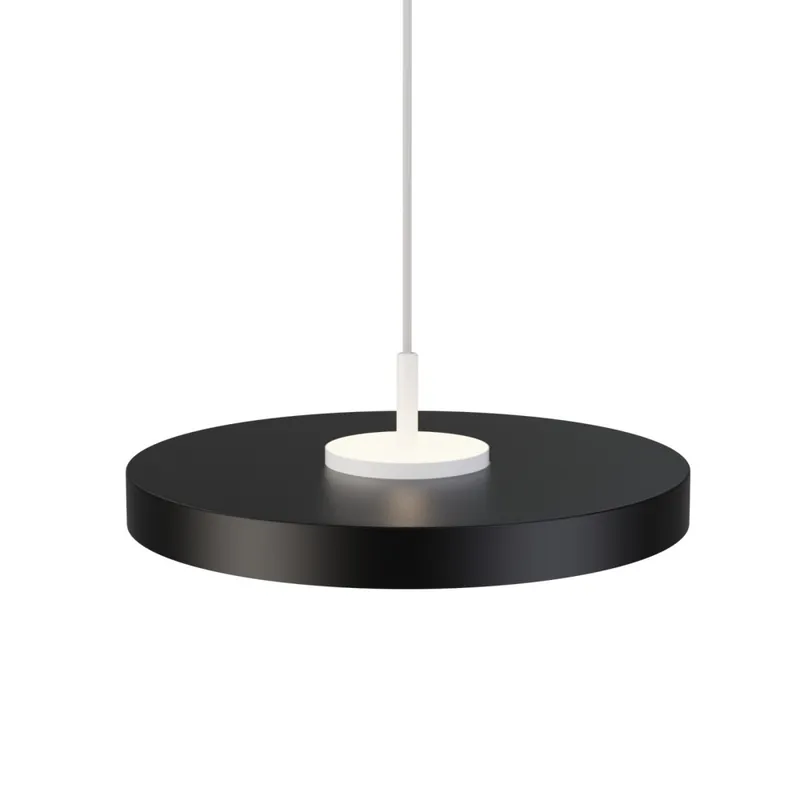 SULION VALENTINA 400 Colgante Negro-Blanco Moderno