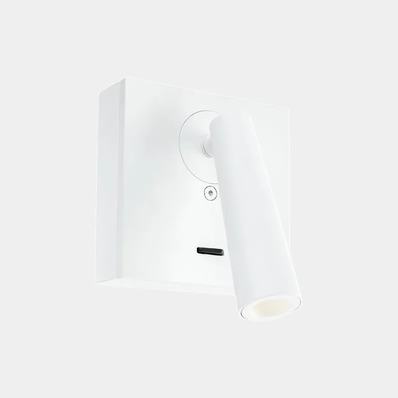 Última Oportunidad LEDSC4 GAMMA Square Aplique Blanco
