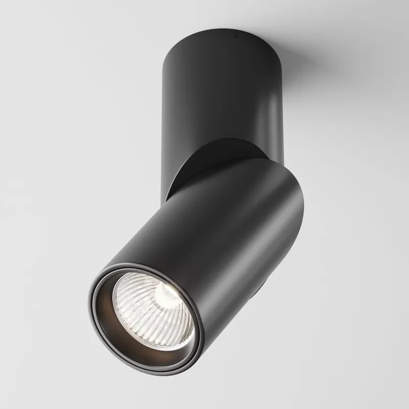 Alta Calidad MAYTONI DAFNE Foco Giratorio Negro 10W 4000K