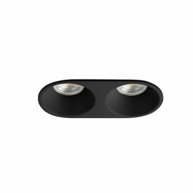 Venta Final FARO GAS 2L Empotrable Negro Mate