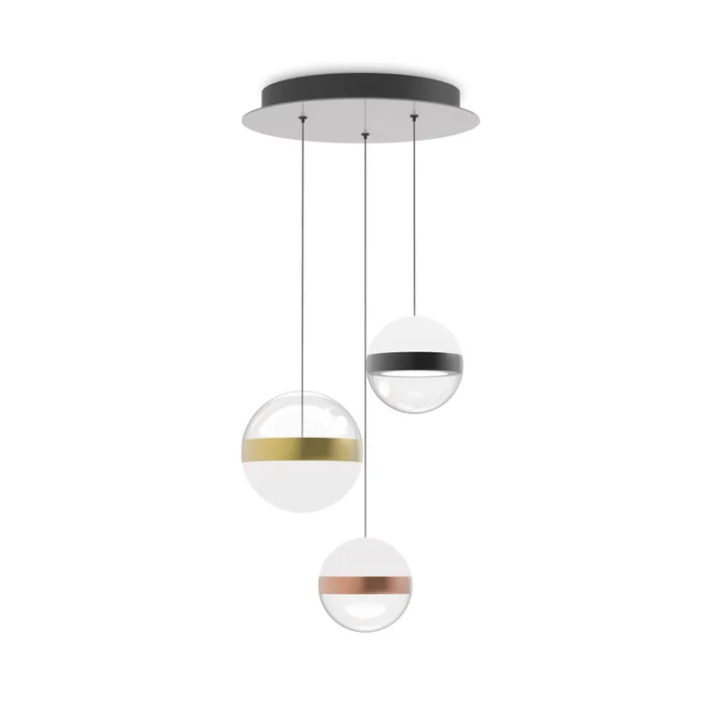 Promoción Exclusiva IDEAL LUX GALAXY SP3 Colgante de Esferas