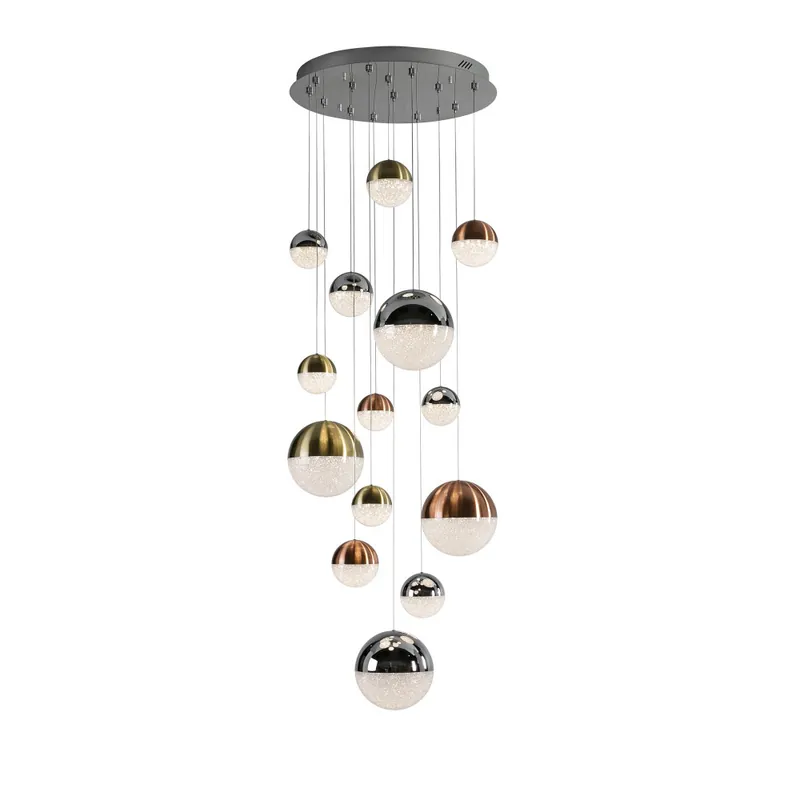 SCHULLER SPHERE COLOR Colgante 14L Ø60 Dimable Venta Final
