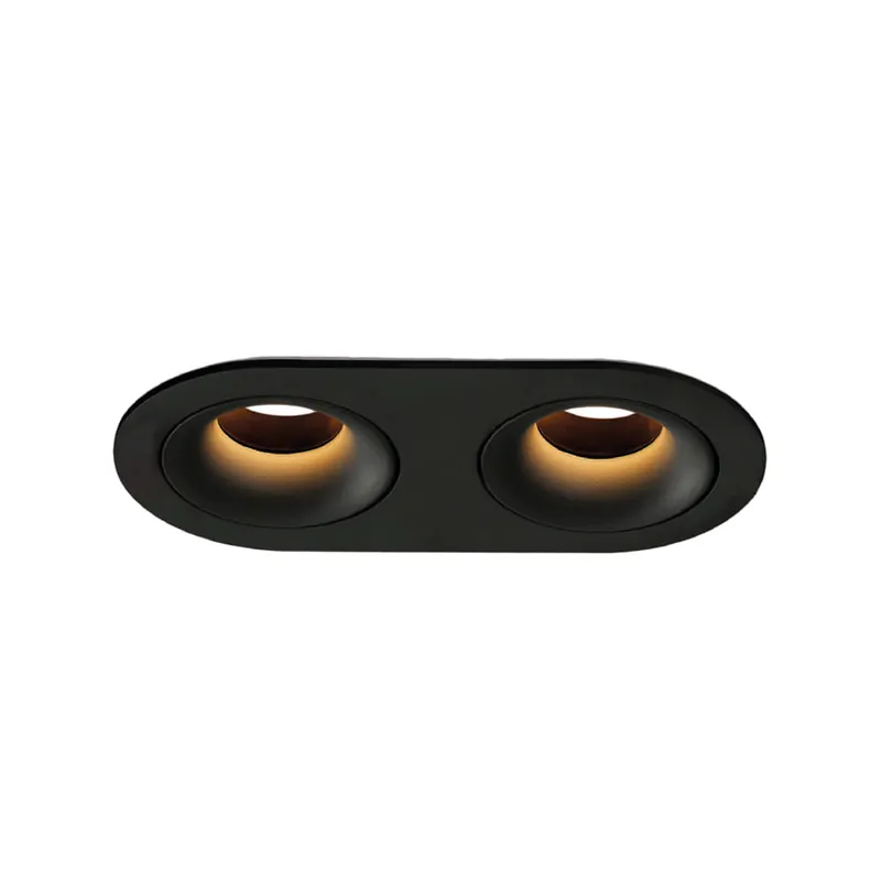 Stock Limitado ACB MUSCA 2L Empotrable Basculante Negro