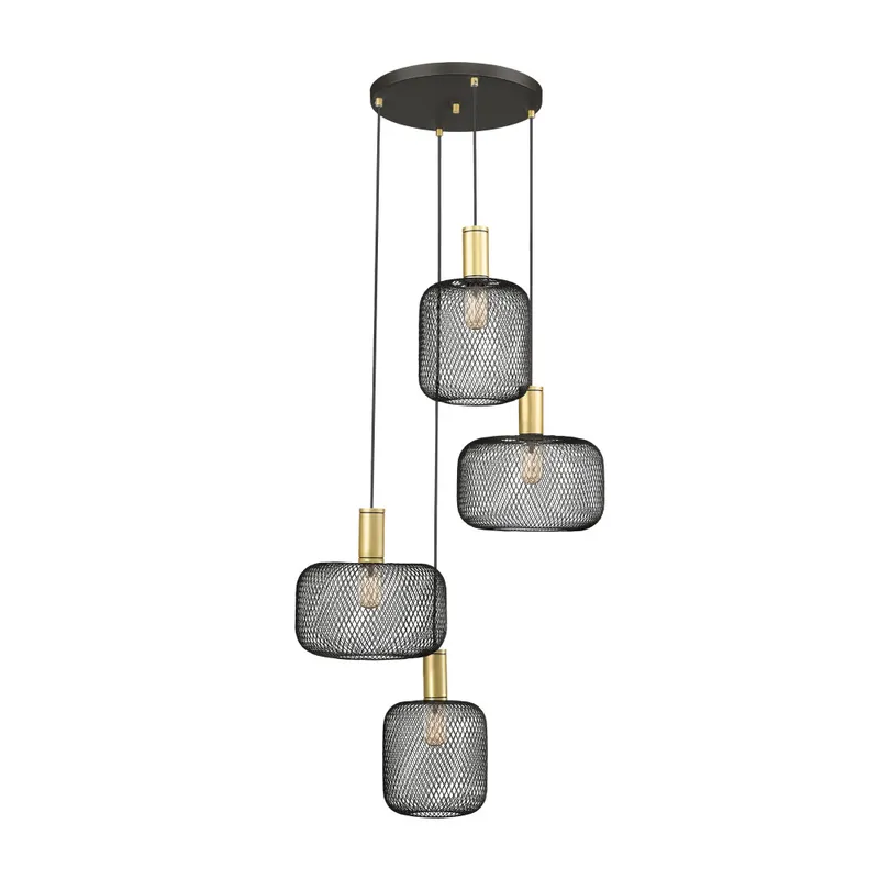 SCHULLER OSIRIS Colgante 4L Oro-Negro Última Versión