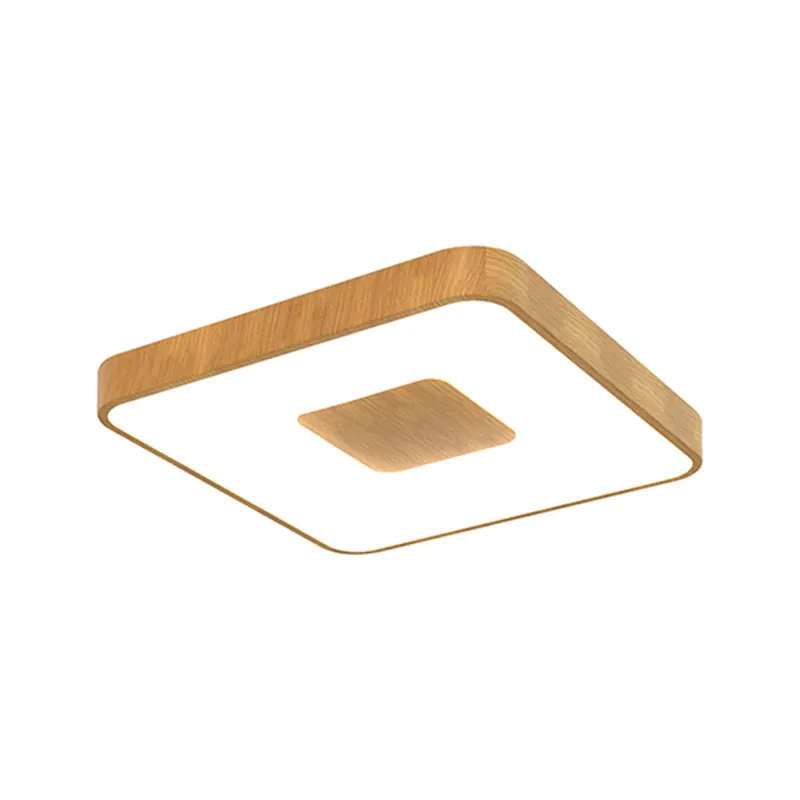 Solo Por Tiempo Limitado MANTRA COIN SQUARE PLAFÓN MADERA 80W