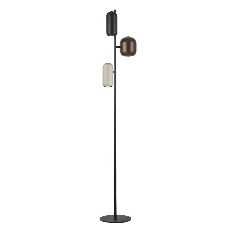 Solo Hoy I3 NIMES Pie Negro-Marron-Gris