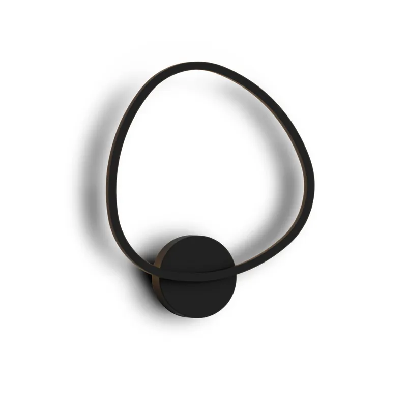 SCHULLER OPALIS Aplique Luz Indirecta Negro Exclusivo