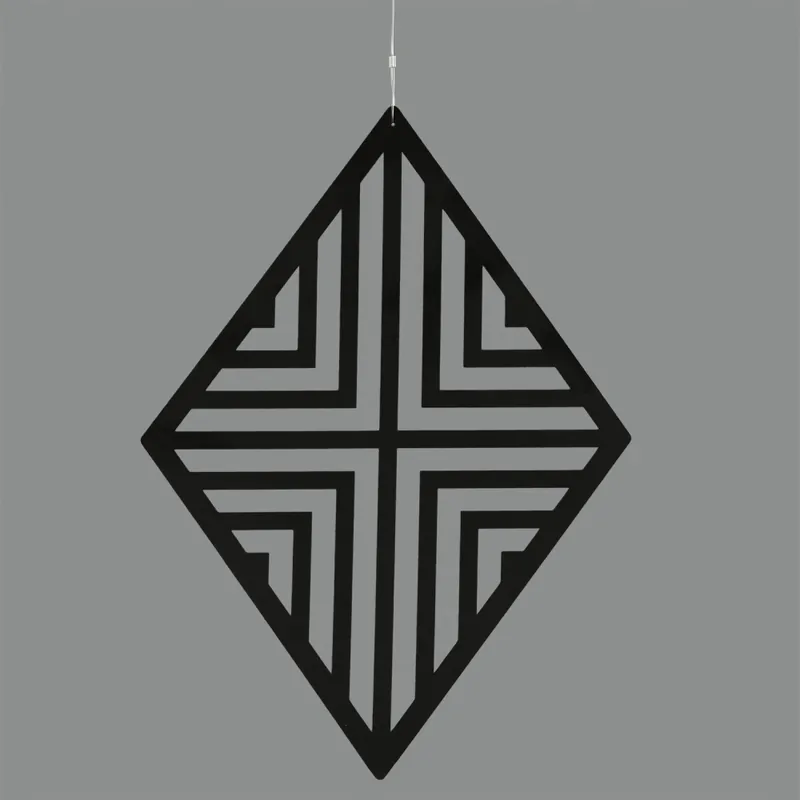 ACB DIAMOND COLGANTE ACCESORIO NEGRO Envío Inmediato