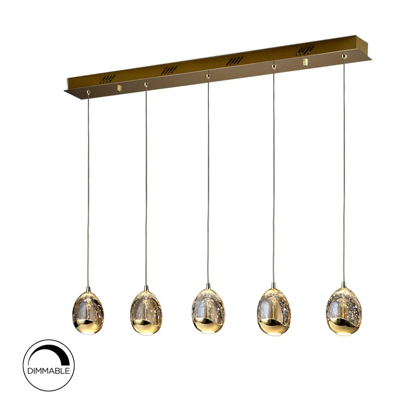 SCHULLER ROCÍO COLGANTE LINEAL ORO dimable Pago Seguro