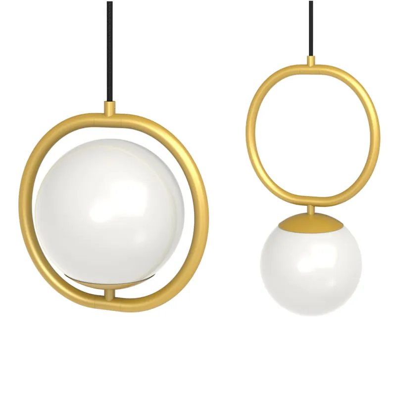 PUJOL SPHERE COLGANTE ORO O NEGRO Liquidación