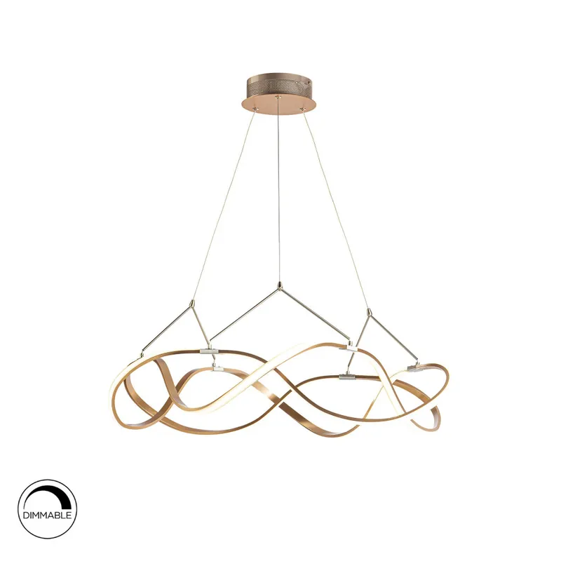 SCHULLER MOLLY Colgante oro rosa Ø80 dimable Promoción Exclusiva
