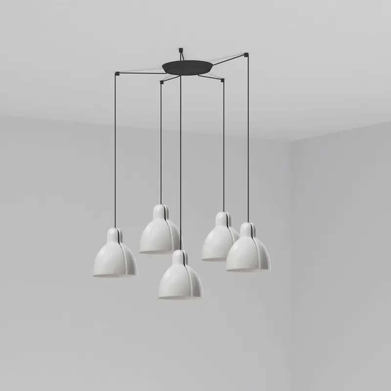 Bestseller FARO VENICE 5L Colgante Blanco