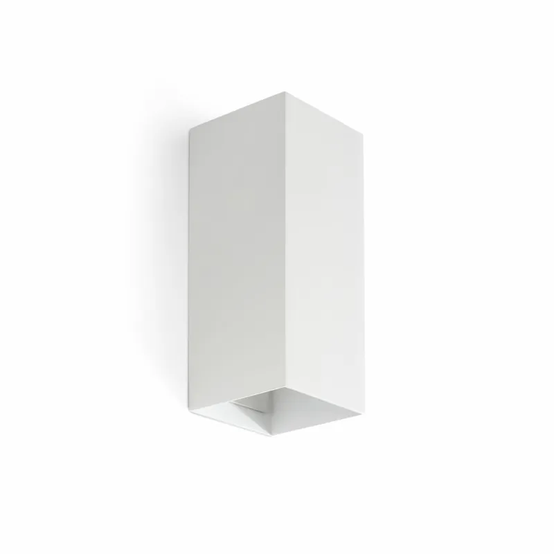 Venta Final FARO LUNE 2L Aplique Cuadrado Liso Blanco