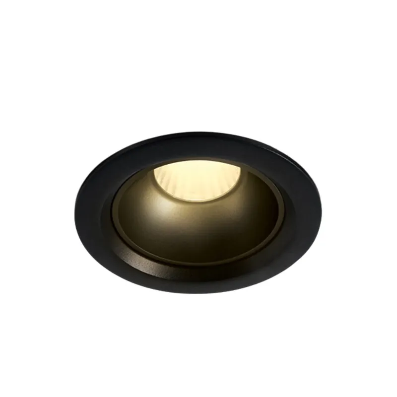Artesanal Empotrable Dark Light negro One Light 10112Z | Iluminación Coben