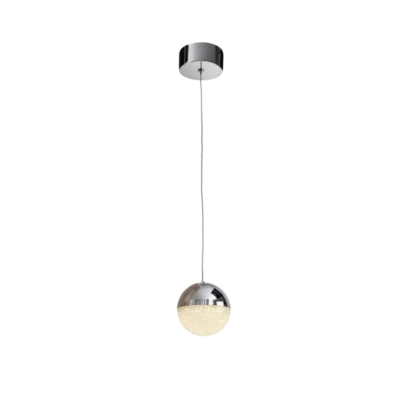 Auténtico SCHULLER SPHERE LED colgante cromo Ø12