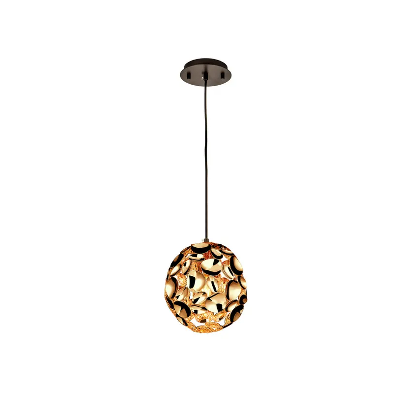 SCHULLER NARISA COLGANTE ORO ROSA Ø18cm Moderno