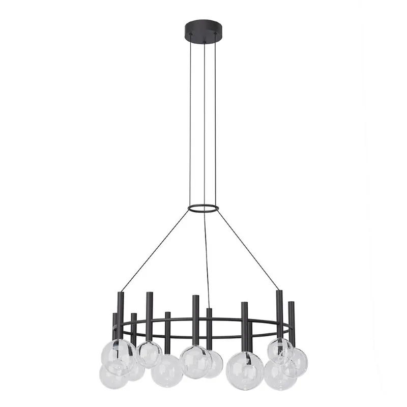 Súper Precio REDO BOLLA LED 840 Colgante Negro CCT