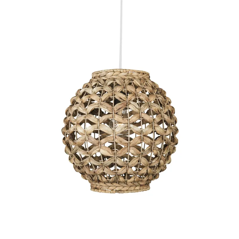 ACB LENNIS Colgante Rafia-Blanco Disponible Ahora