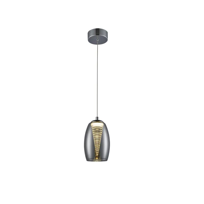 SCHULLER NEBULA LED Lámpara colgante cromo Garantía Incluida