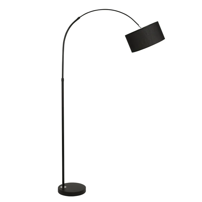 Última Versión NOVA LUCE SAMA Pie de Salón Negro