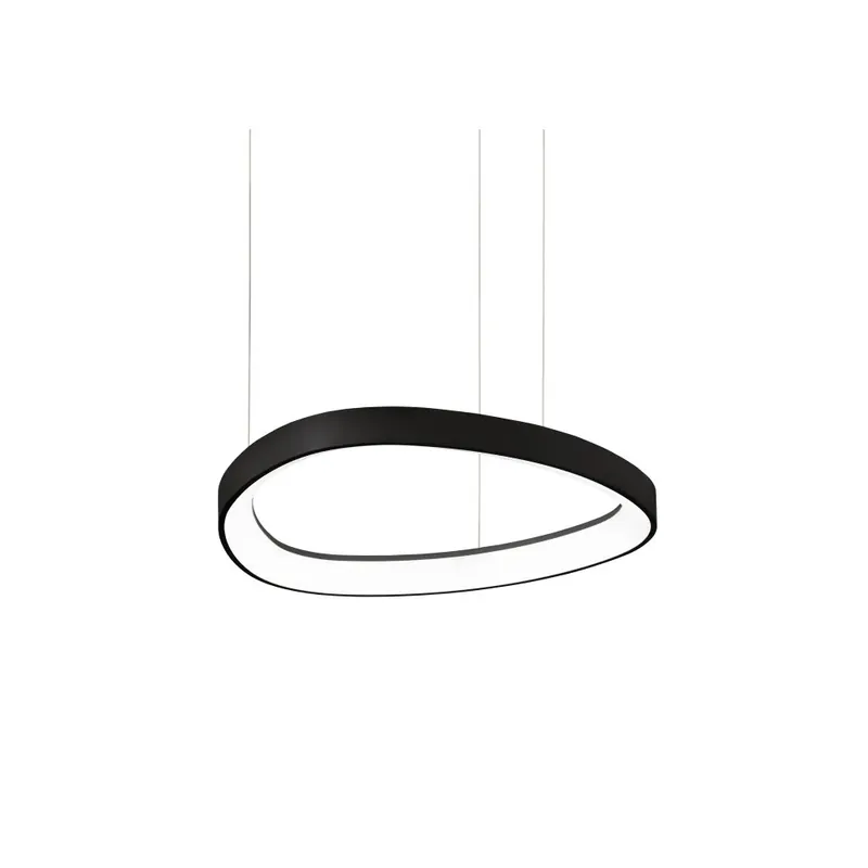 Profesional IDEAL LUX GEMINI 425 Colgante Negro 2700K