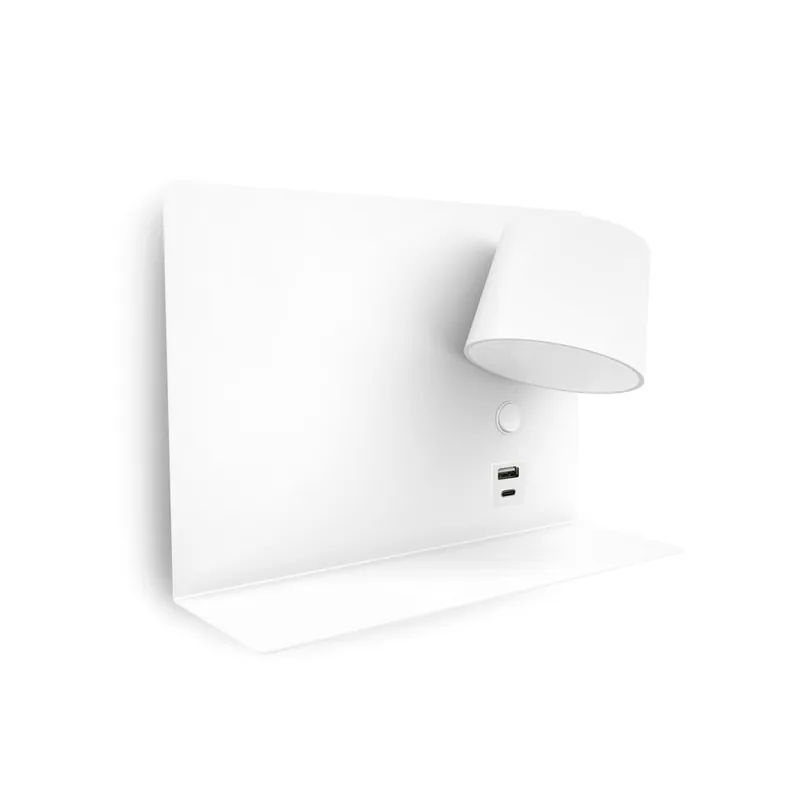 EXO LIGHTING Aplique lector Serene USB Left blanco Última Versión