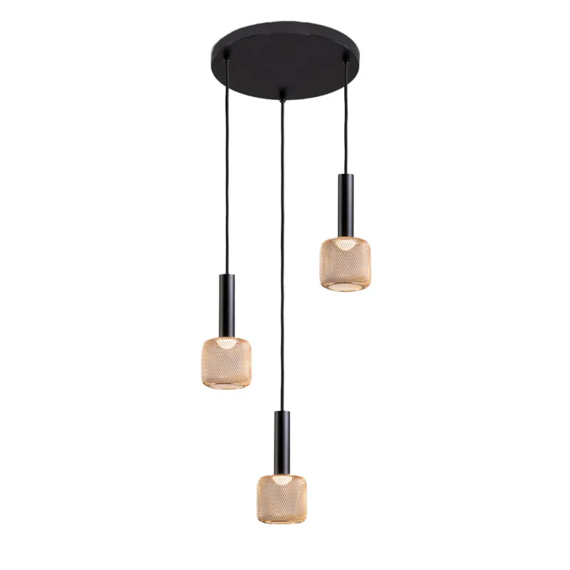 SCHULLER SINCRO COLGANTE NEGRO-ORO 3L DIMABLE Últimas Unidades