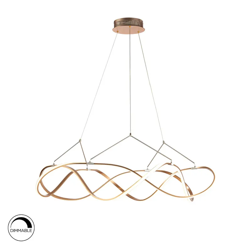SCHULLER MOLLY Colgante oro rosa Ø110 dimable Edición Limitada